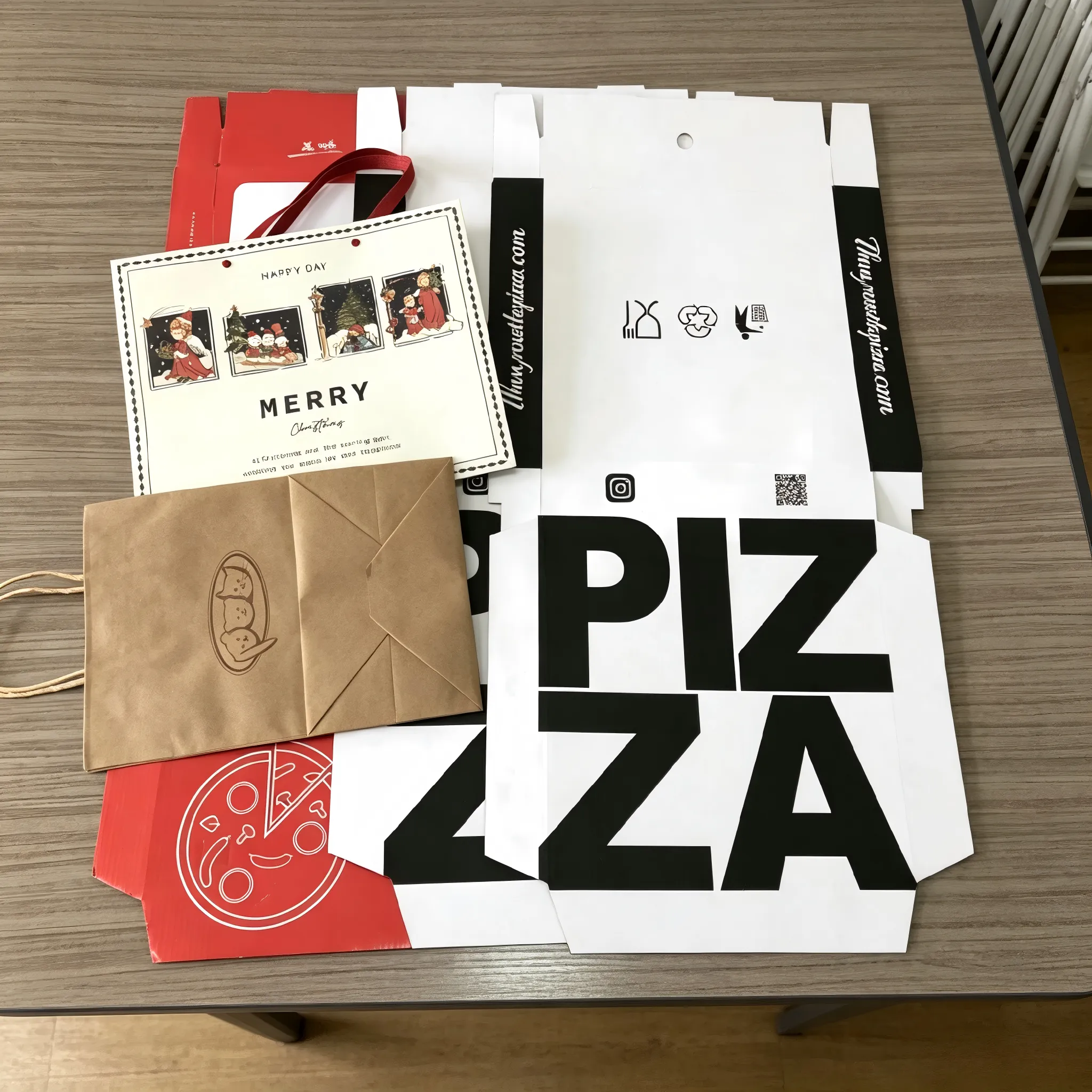 Zemeijiak pizza ontzien laginak entregatzen ditu Kanadara
