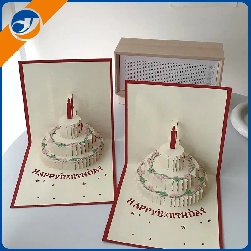 Urtebetetzea 3D paper txartela