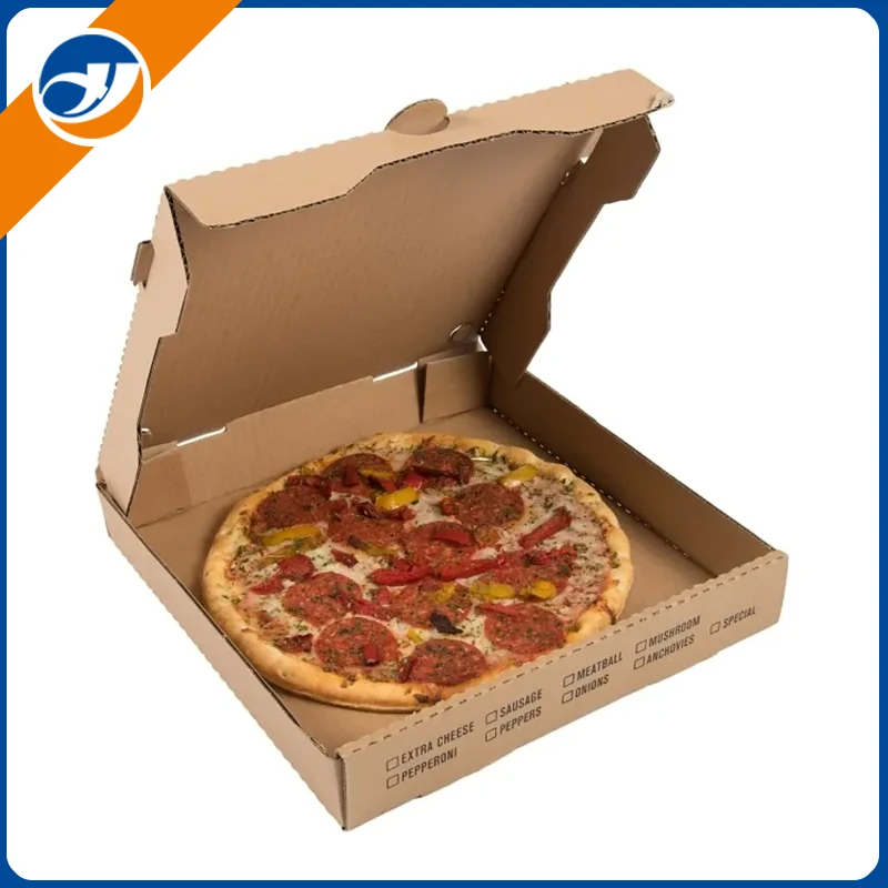 Kraft paper pizza kutxa