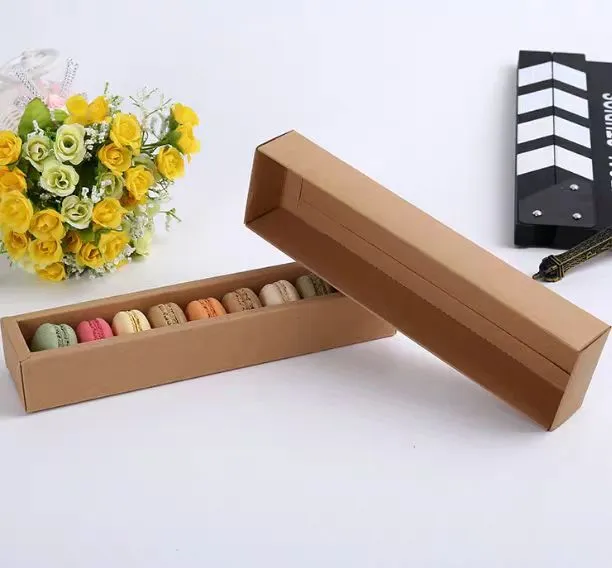 Kraft paperezko mokadu-kaxa